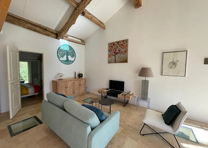 Pézenas Avec Terrasse Et Jardin 1 Et 1 Mezzanine Au Coeur D'un Domaine Avec 2 Piscines Appartamento